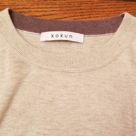 🆕️Kokun oversized, boxy tunic, bamboo/cashmere - Picture 2 of 5